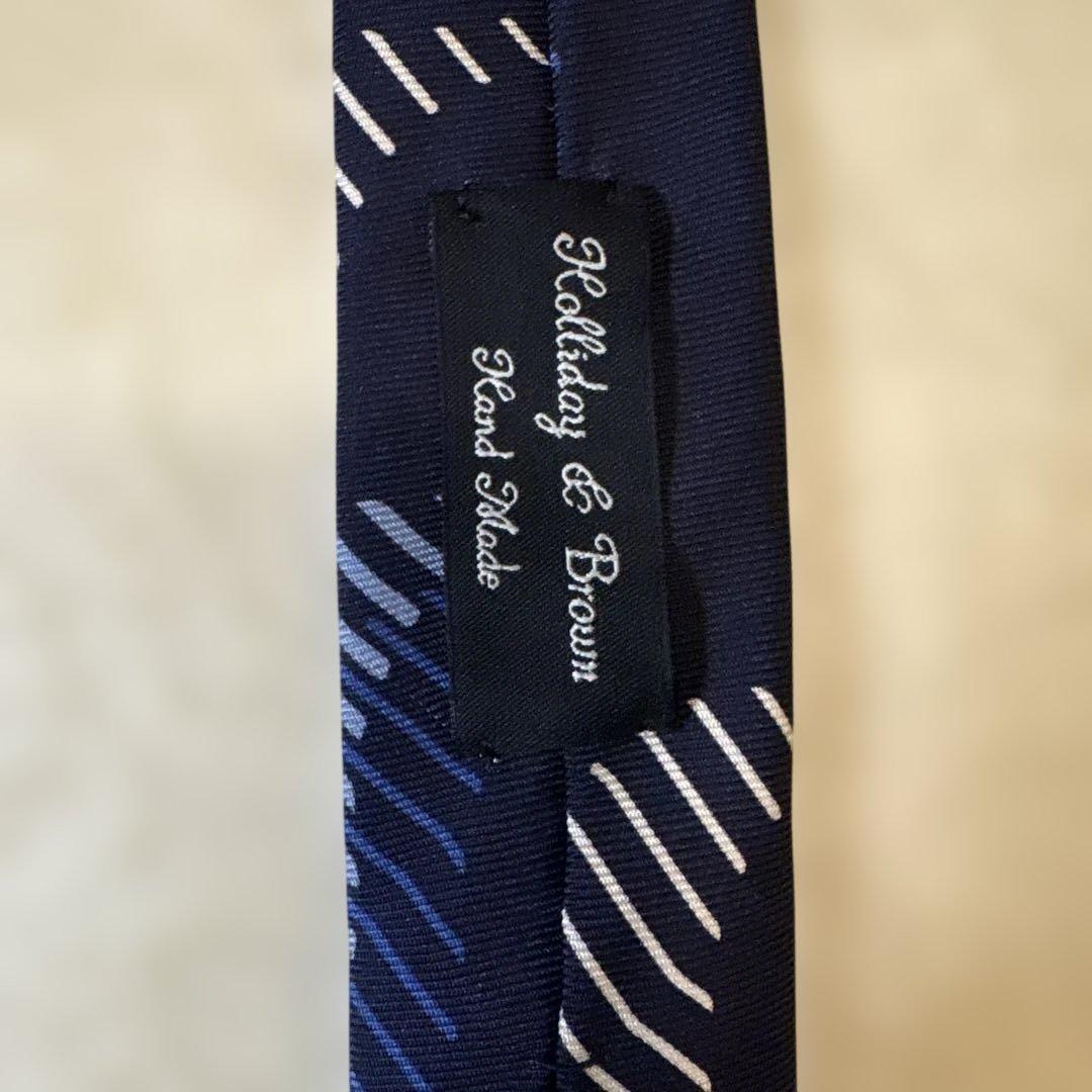 25年　新作Holiday&Brownホリデー&ブラウン　ネクタイ