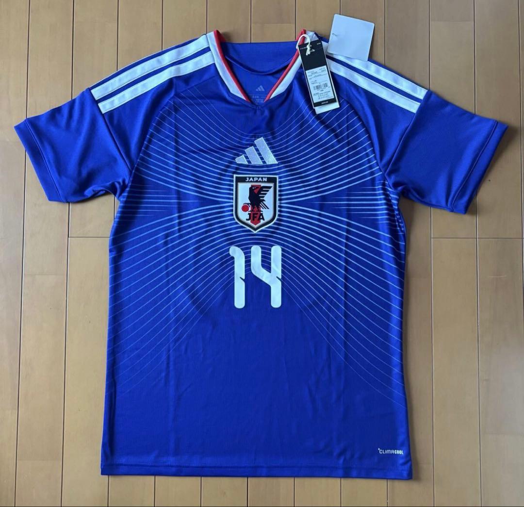 サッカー日本代表2026 ホーム レプリカ ユニフォーム No.14 伊東 純也