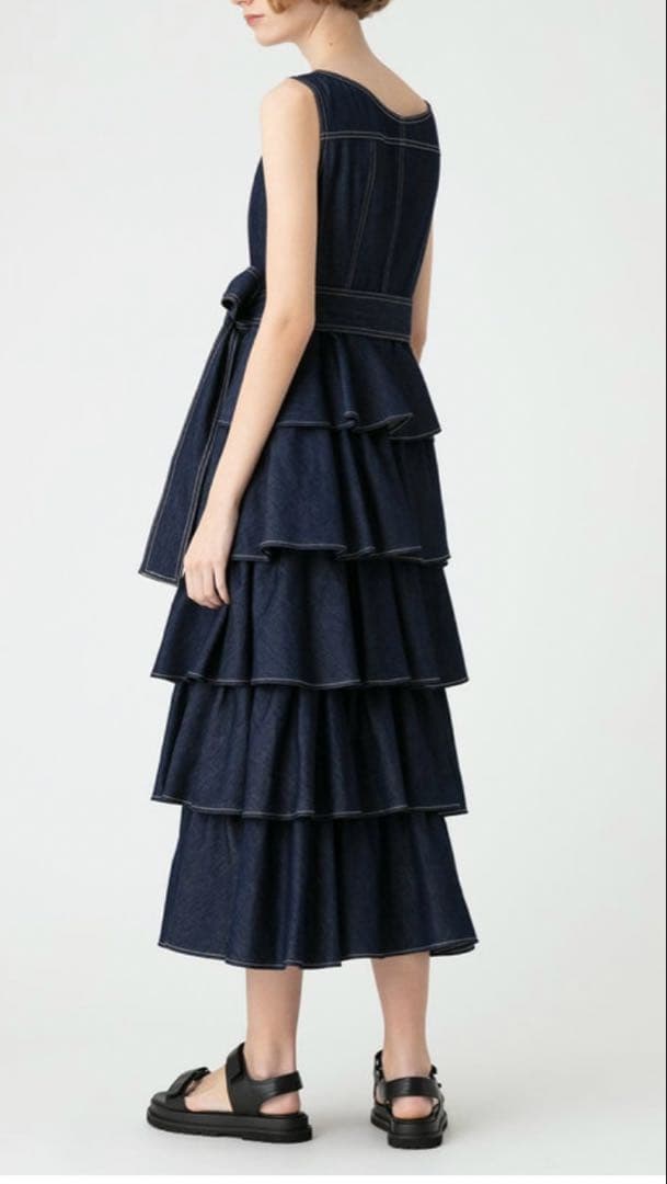 エコデニム クルージャケット エコデニムドレス 2点セット