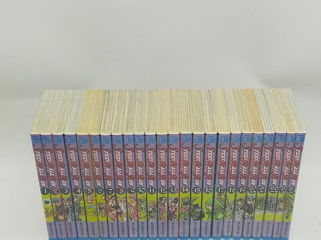 ジョジョの奇妙な冒険 7部 スティール・ボール・ラン 全巻セット