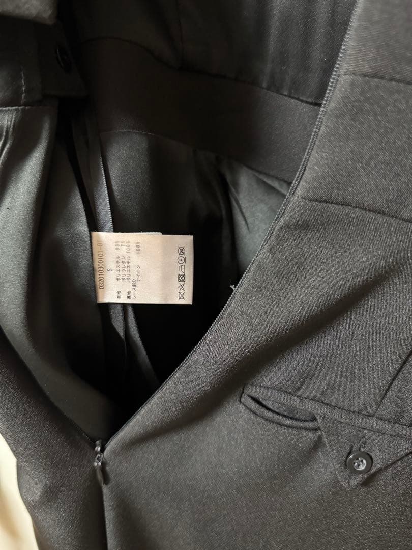 ブラックレースフリルオールインワン