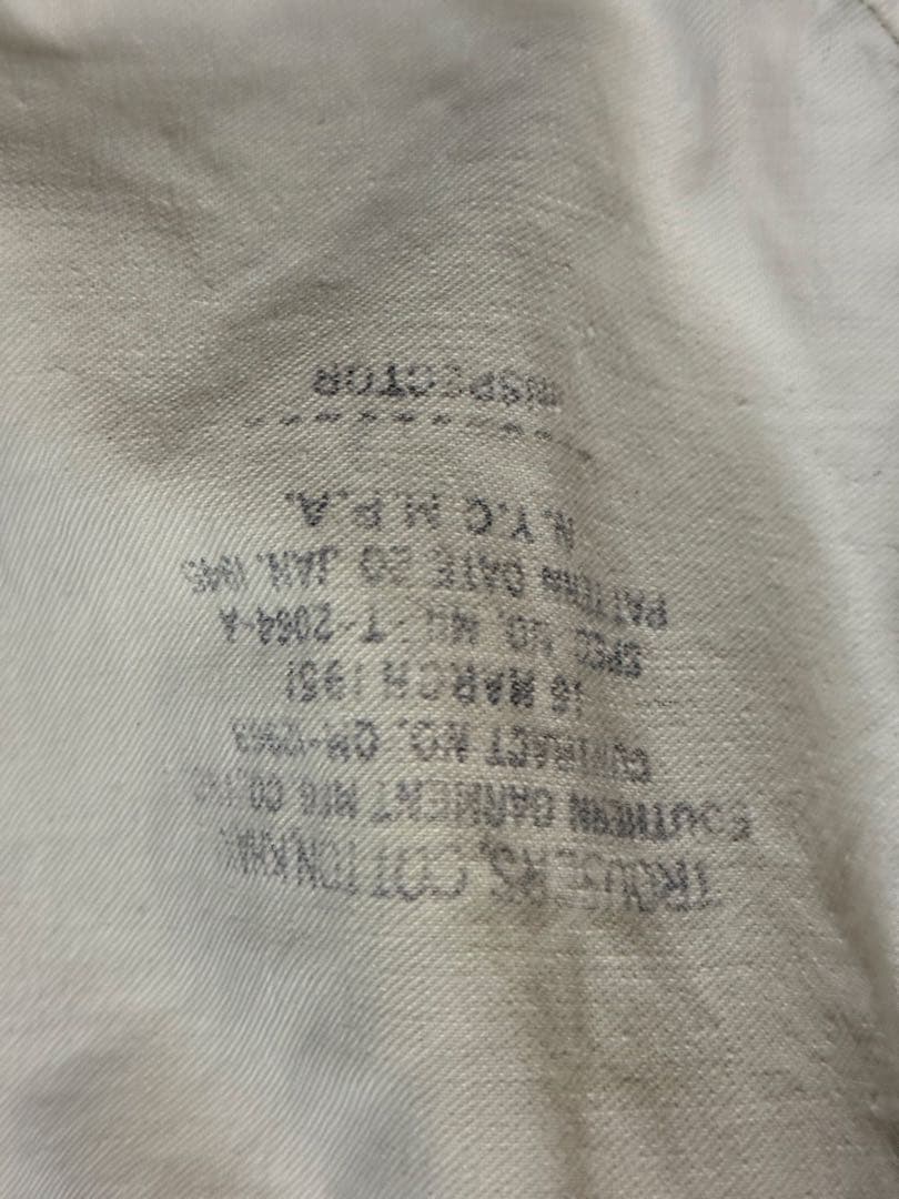 ヒョロ　40s50s US ARMY 45カーキ MOD チノ