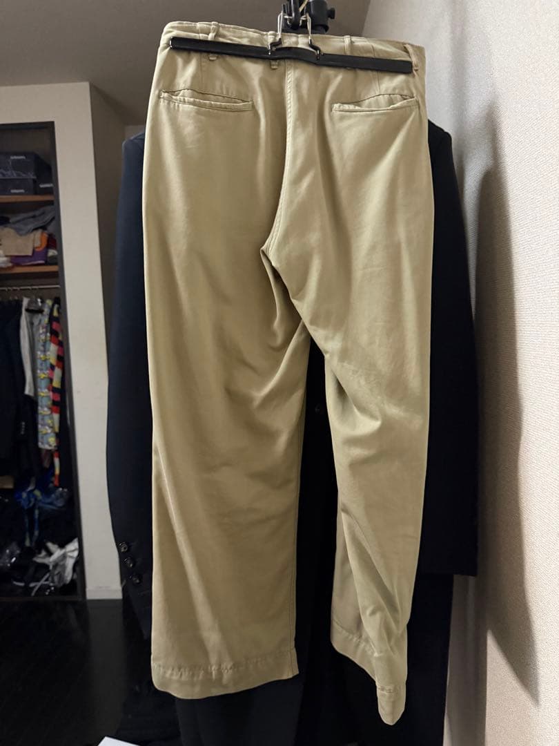 ヒョロ　40s50s US ARMY 45カーキ MOD チノ