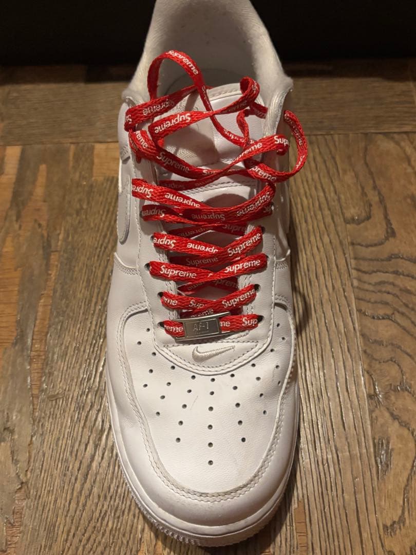 バルマンさん専用Nike Air Force 1 Supreme ホワイト