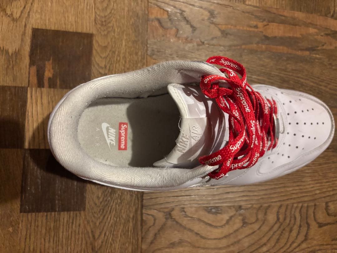 バルマンさん専用Nike Air Force 1 Supreme ホワイト