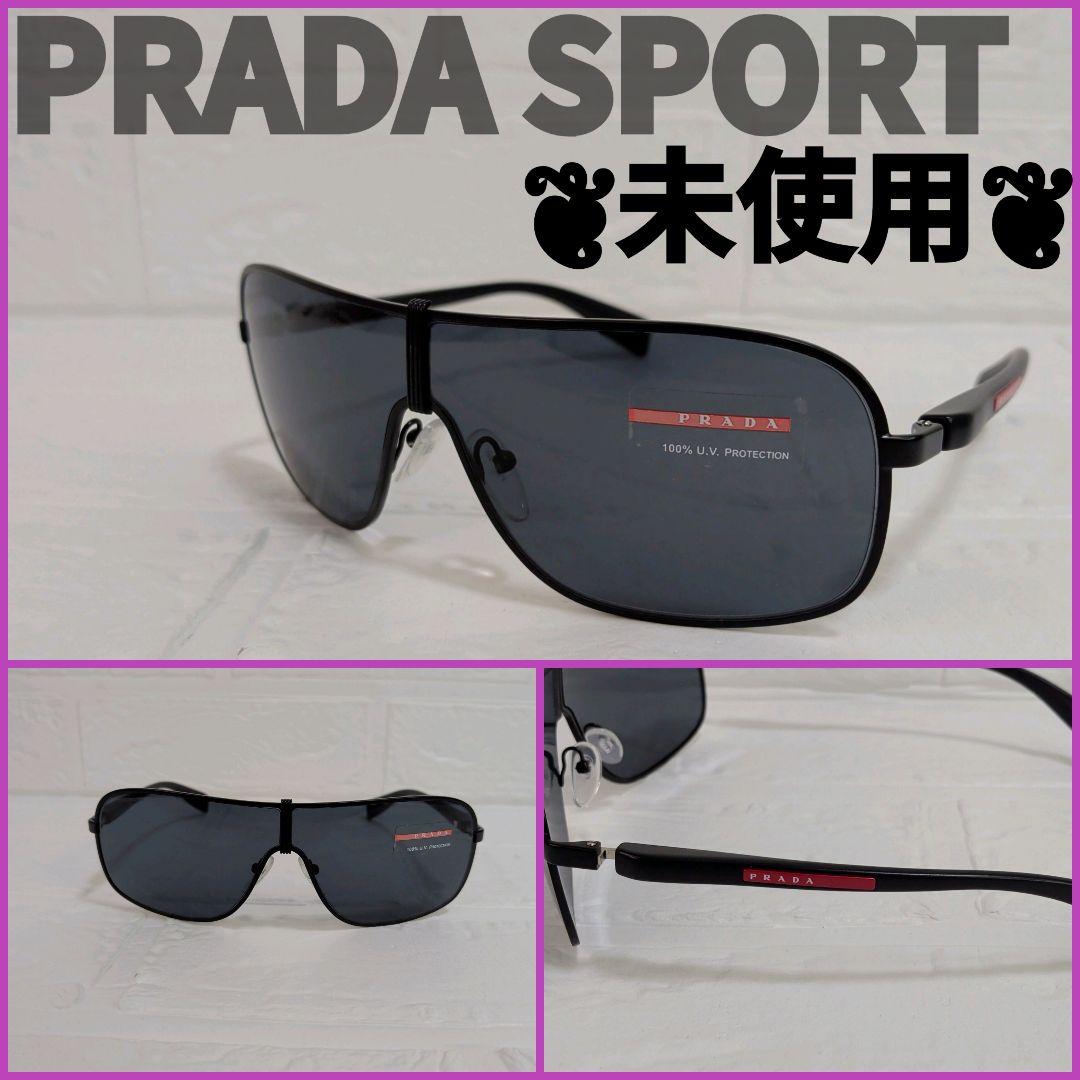 未使用品✨️　PRADA SPORT　サングラス　スポーツタイプ　ブラック