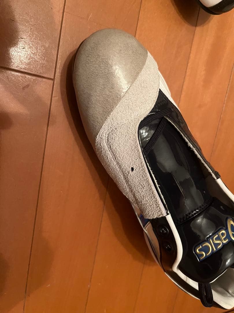 asics スパイクシューズ ネイビー/ホワイト/ブルー