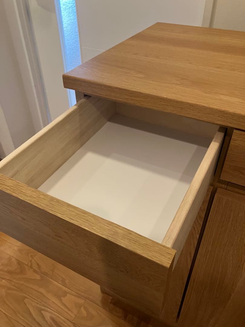 状態良/スライドテーブル/ベルメゾン PCキャビネット 2023購入