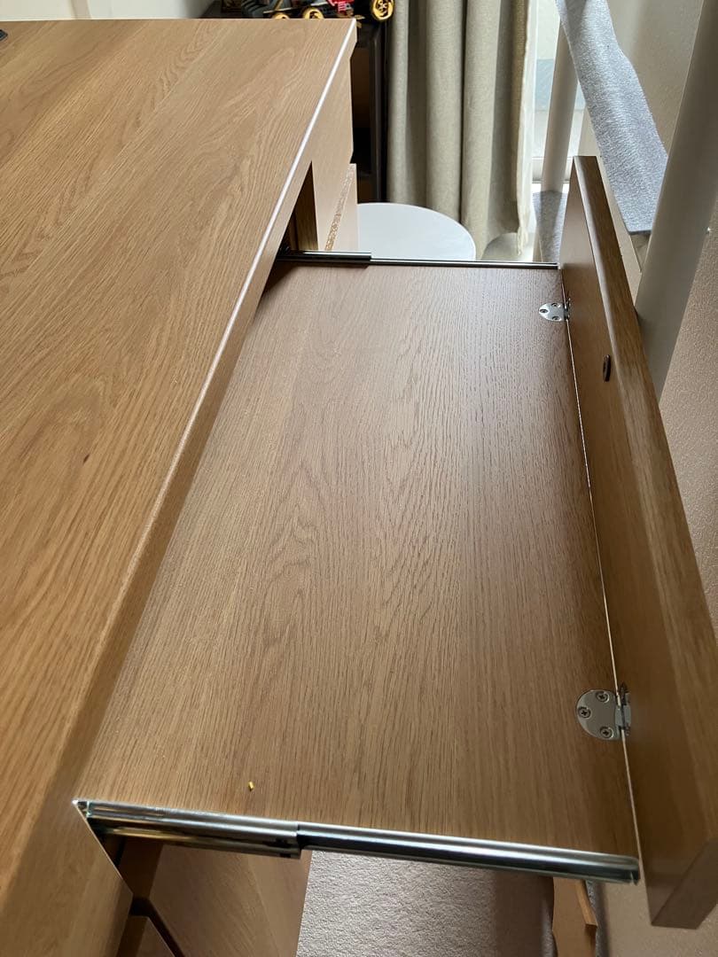 状態良/スライドテーブル/ベルメゾン PCキャビネット 2023購入