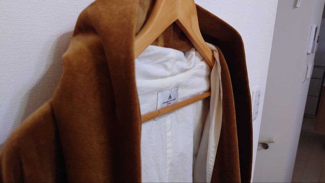 Honnete コート　チャコール