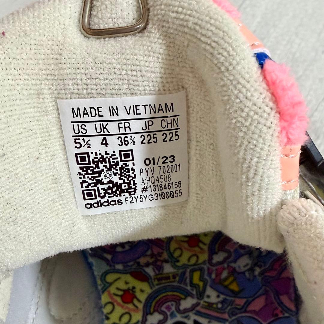 激レア コラボ adidas アディダス×ハローキティアンドフレンズ スニーカー