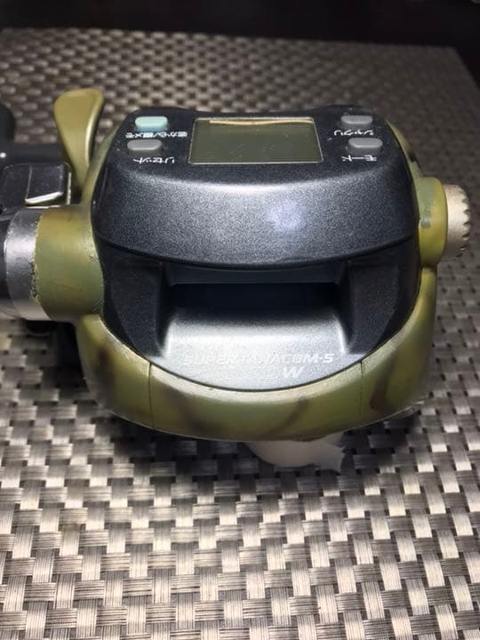 ダイワ☆電動リール☆特注カモフラカラー