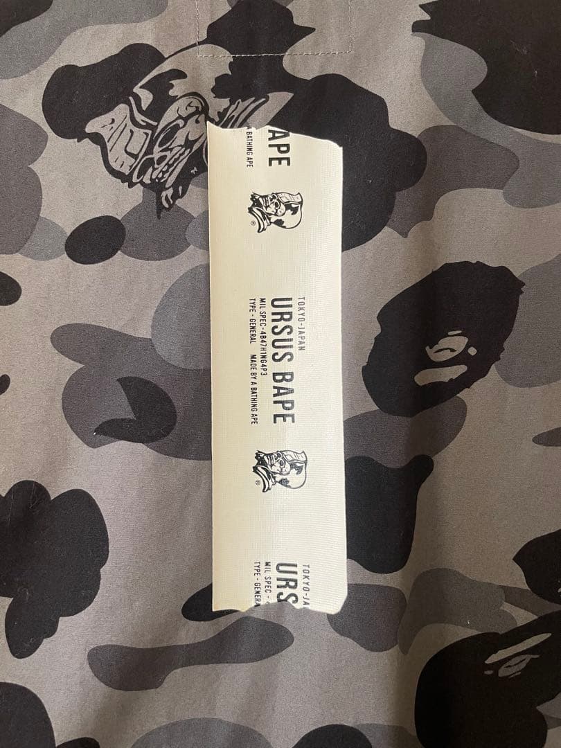 URSUS BAPE ミリタリーシャツ