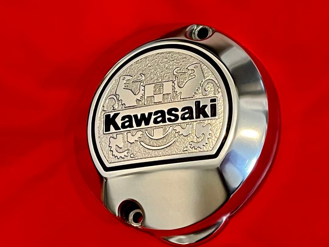 ゼファー ZEPHYR Z400 FX 中古 ポイントカバー 彫刻 取り付け簡単