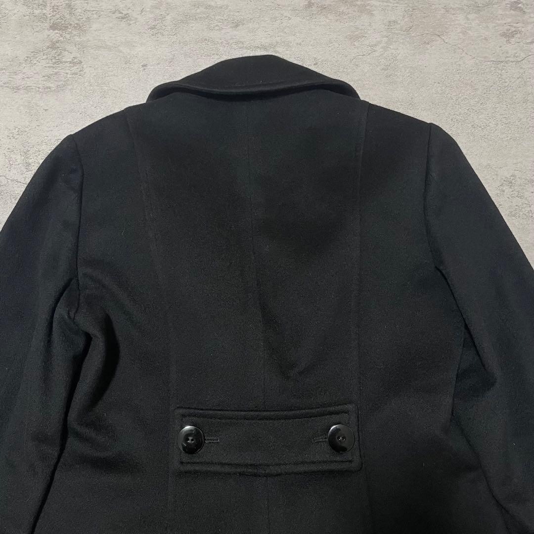 美品 EMPORIO ARMANI アルマーニ ロングコート M 黒 レディース