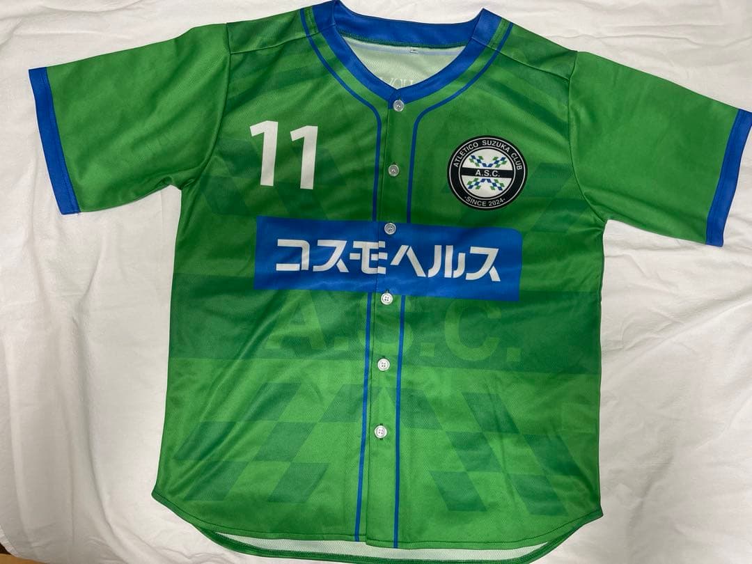 三浦知良選手プロ 40周年記念ベースボールシャツ ユニフォーム　非売品