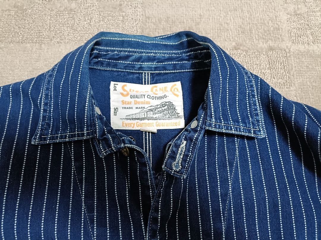 k*o様 SUGAR CANE シュガーケーン カバーオール サイズ38(M)