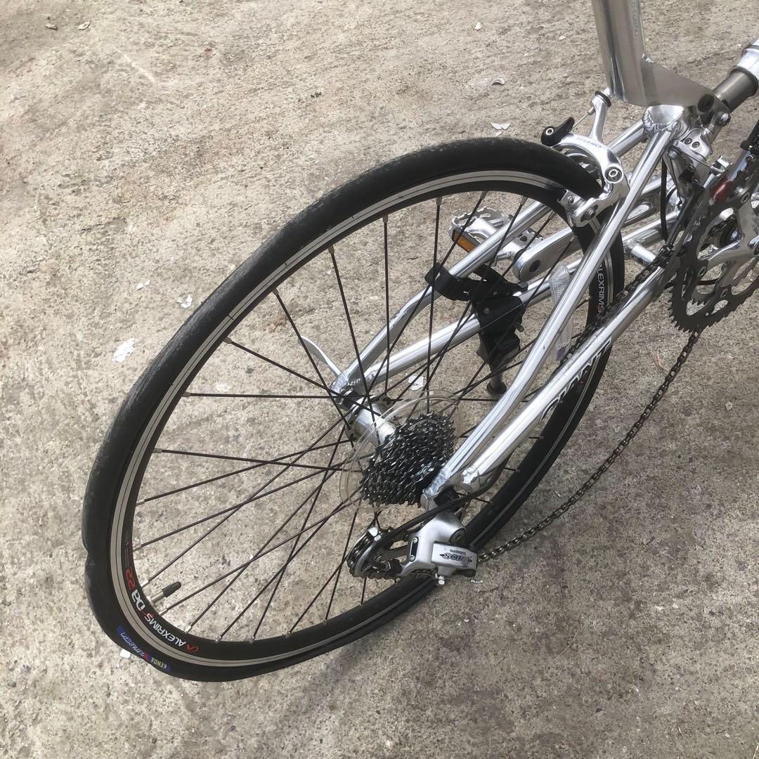 GIANT ジャイアント MR4F クロスバイク シルバー 折り畳み自転車