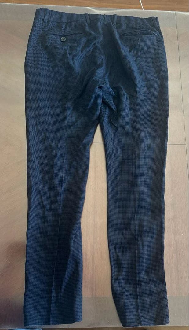 ジョルジオアルマーニスマートカジュアルスーツXLサイズネイビー