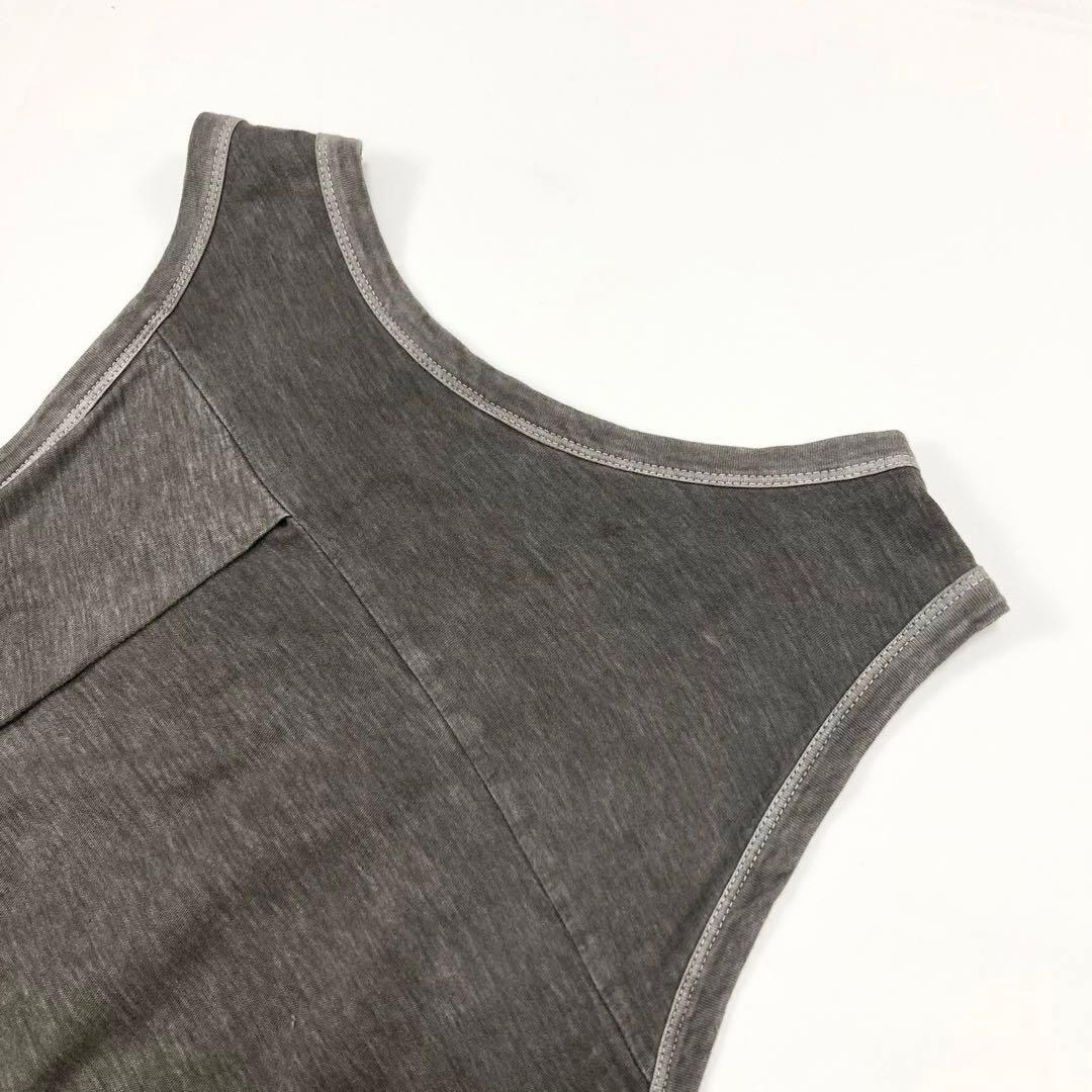 Y's ワイズ PIGMENT PRINT POCKET OP グレー2