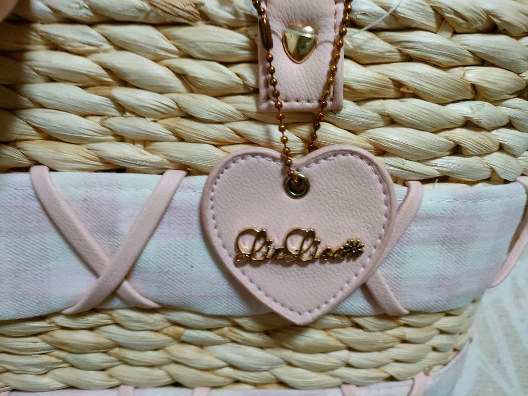 ꒰ 新品・タグ付き ꒱ LIZ LISA かごバッグ