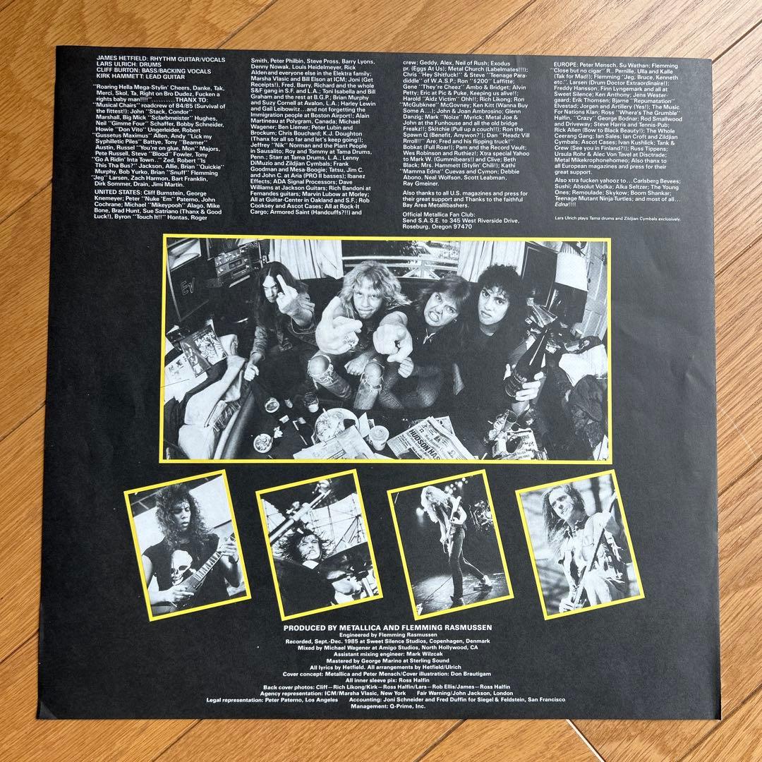 LLICA MASTER OF PUPPETS 未開封