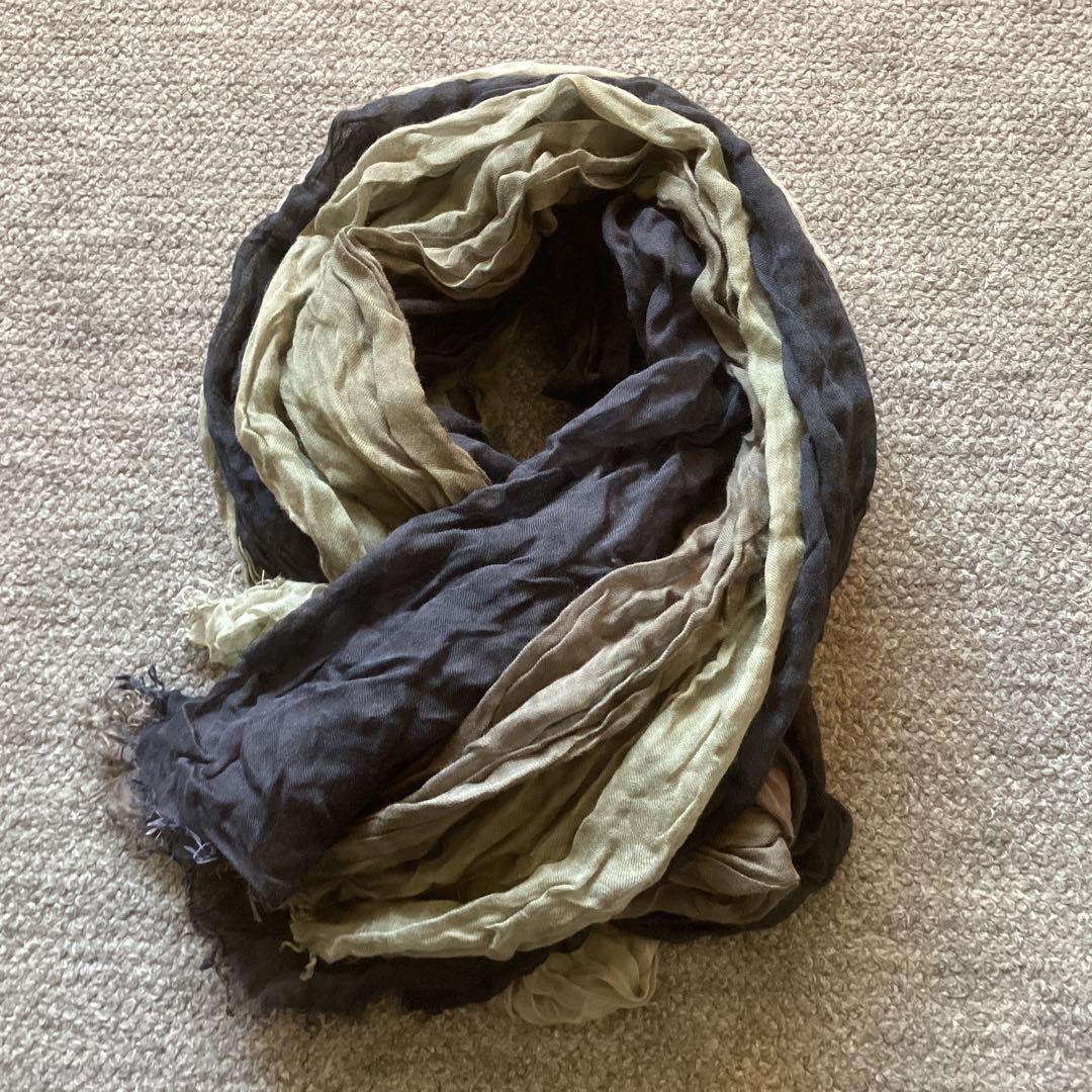 Faliero Sarti 大判ストール 繊細なグラデーションカラー　超レア品‼️