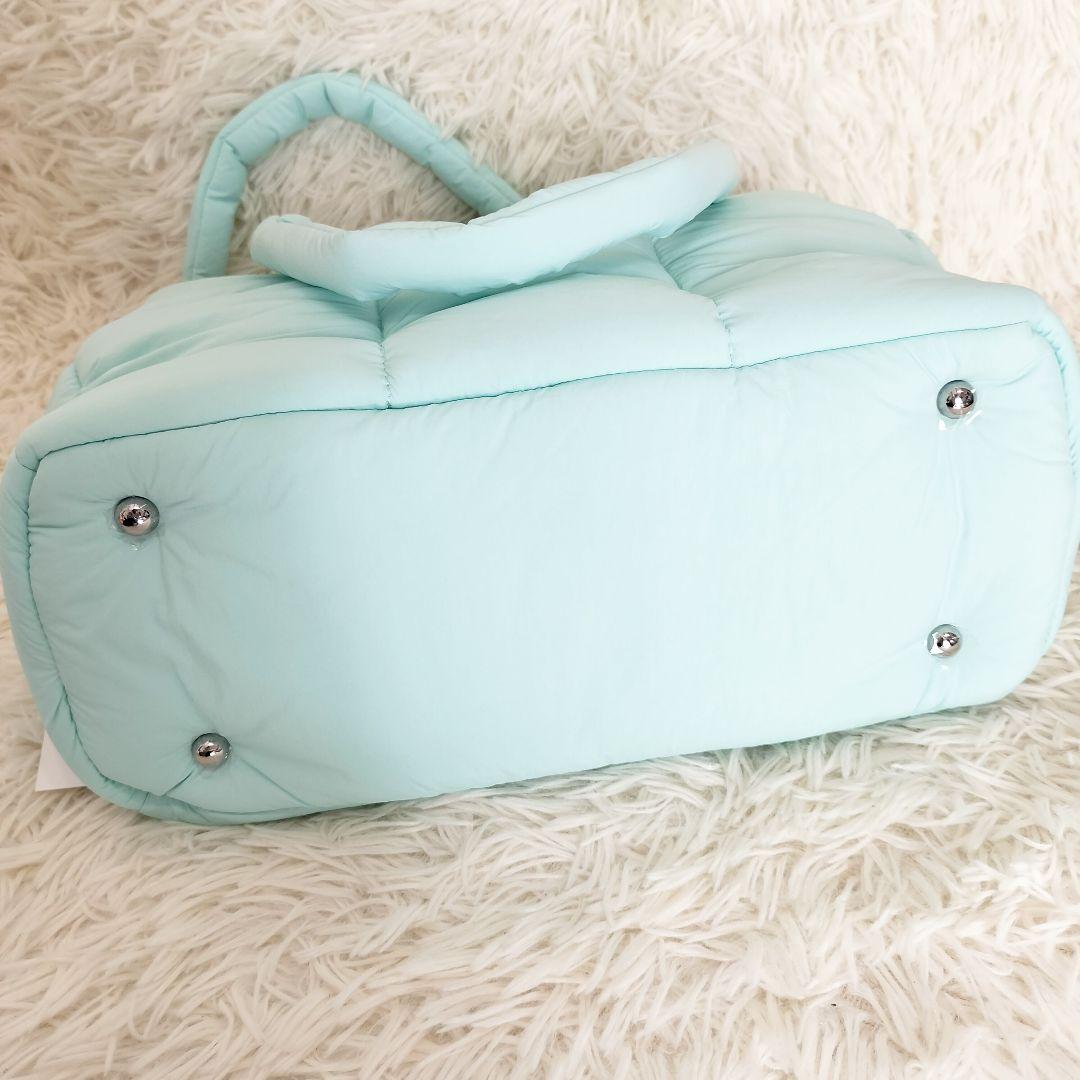 dazzlin【吉田朱里】マシュマロトートバッグ グリーン