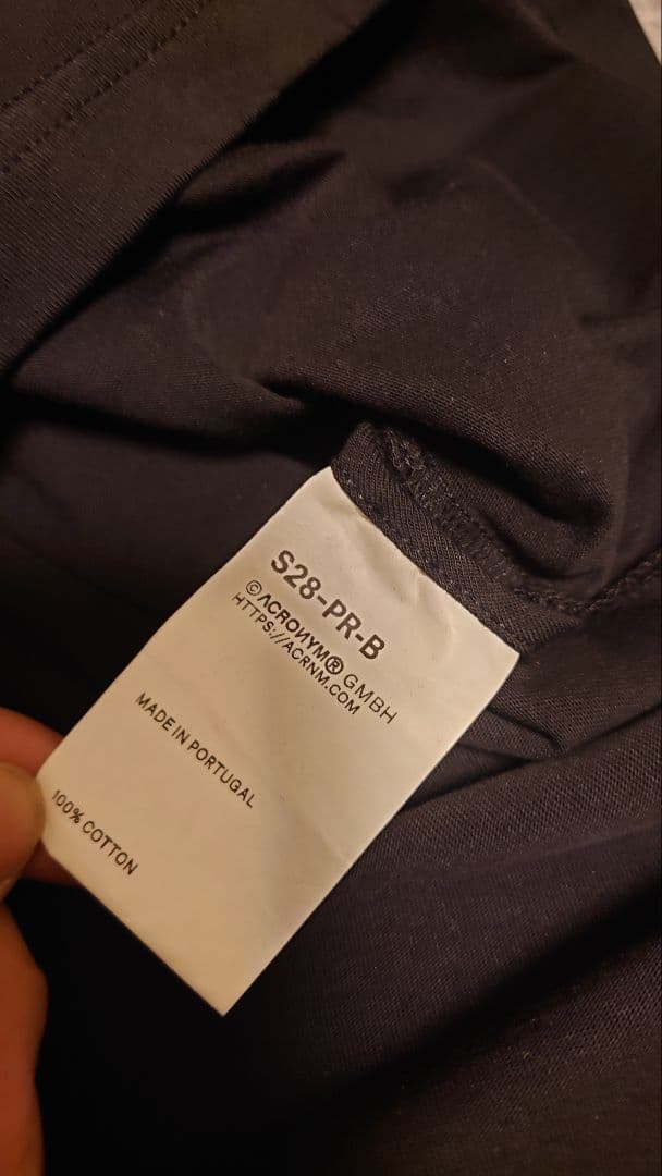 ACRONYM S28-PR-B Tシャツ アクロニウム