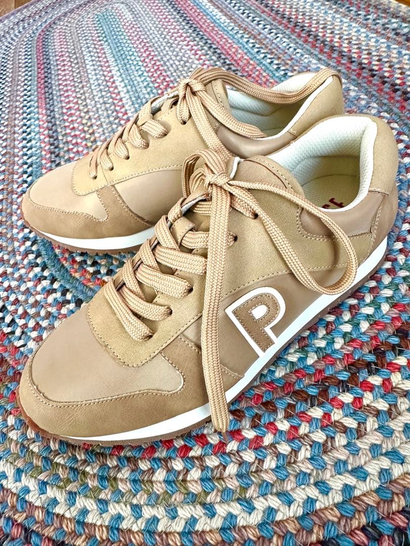 Pink House ベージュ スニーカー