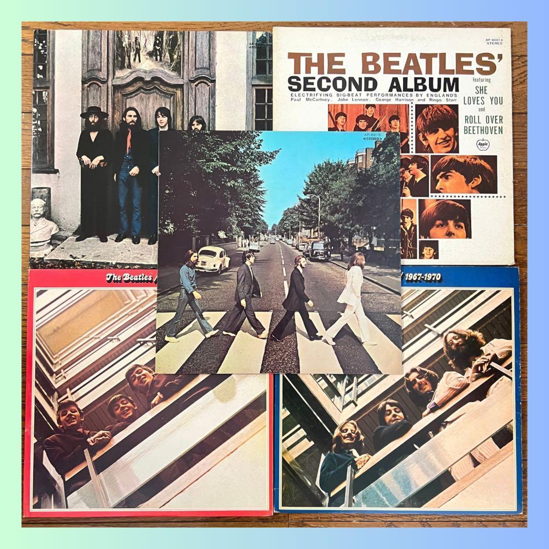 ビートルズ　The Beatles レコード　希少　洋楽　5枚セット　レア