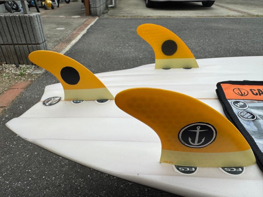 クリステンソン:ガーラック6’0 FCS ショートボード