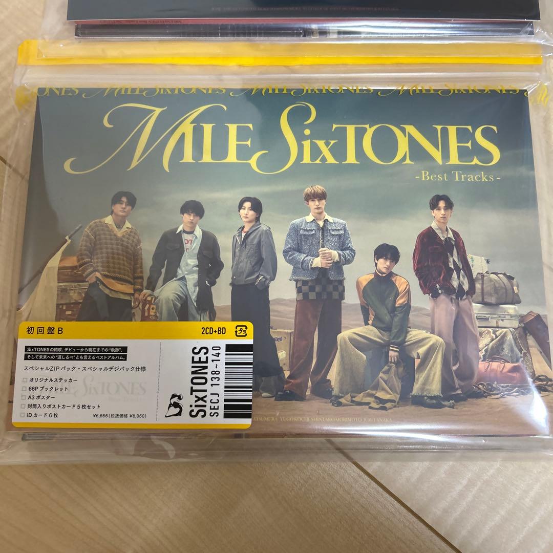 MILESixTONES 3形態 特典付き Blu-ray アルバム　ほぼ新品