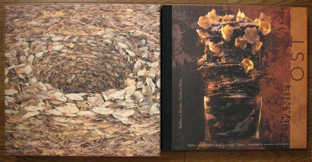 Leafing throuth Flowers　DANIEL OST　サイン入り