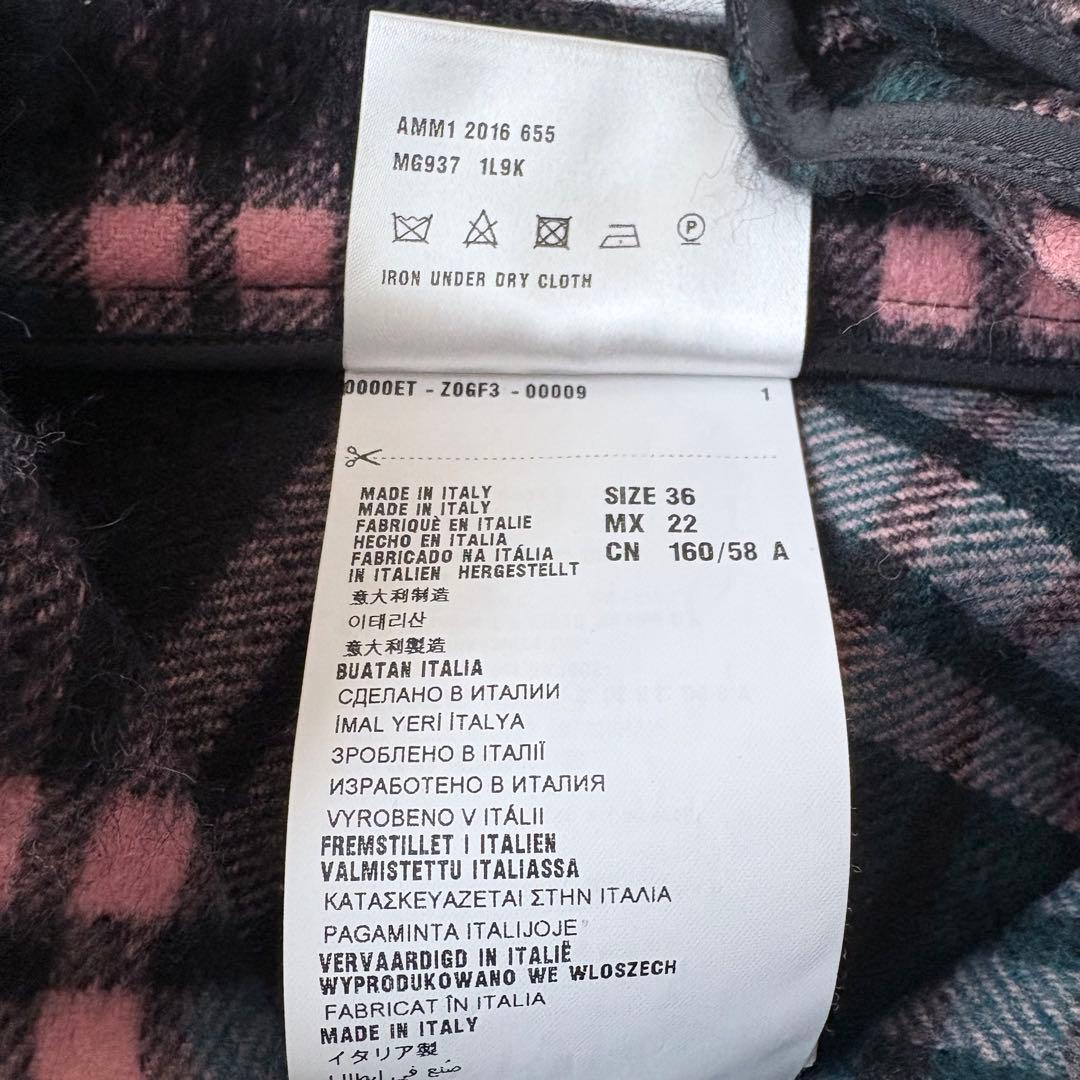 MIU MIU ミュウミュウ スカート 36(S) チェック柄 スカート ウール