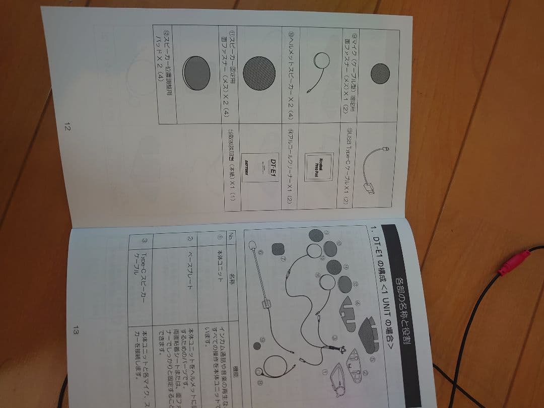 デイトナ　DT-E1 Bluetoothユニット　インカム