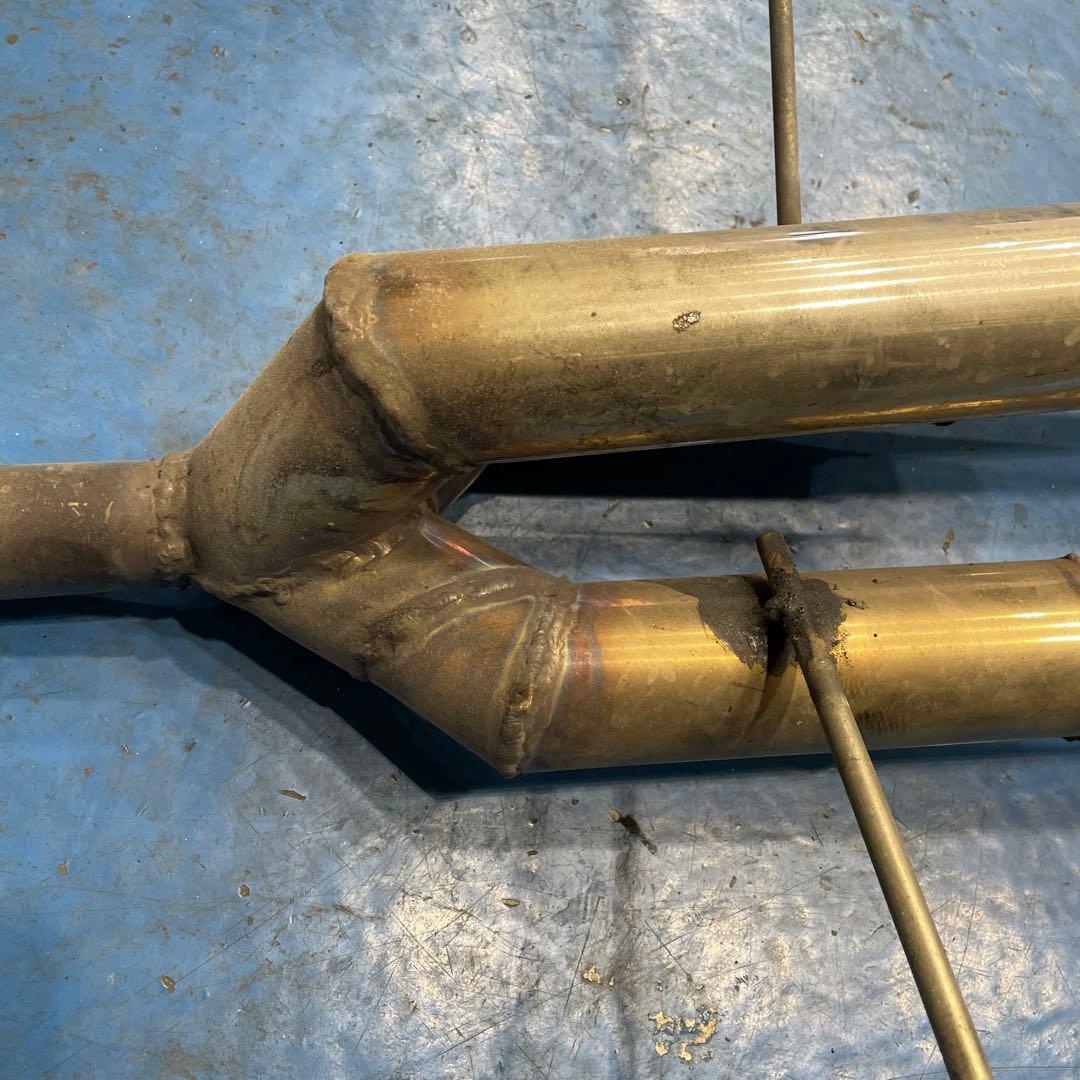 TOYOTA 50プリウス リアピース ステンレス製トリプルマフラー