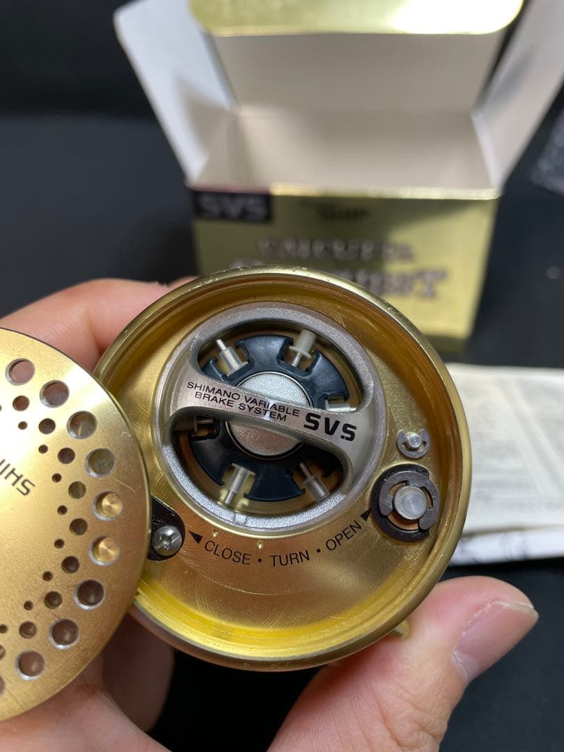 初代 シマノ カルカッタ コンクエスト 101 左ハンドル　1269