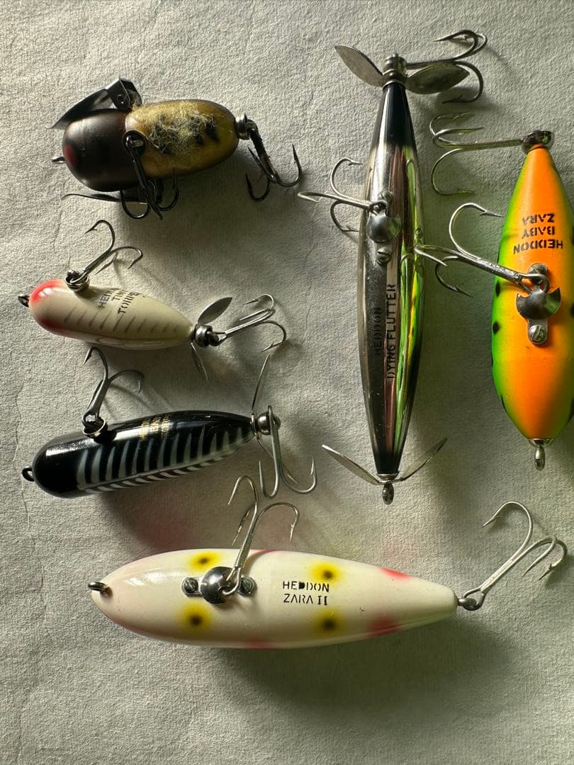 オールドルアー セット 道楽 ヘドン ズイール等&ZEALアマゾンボックス