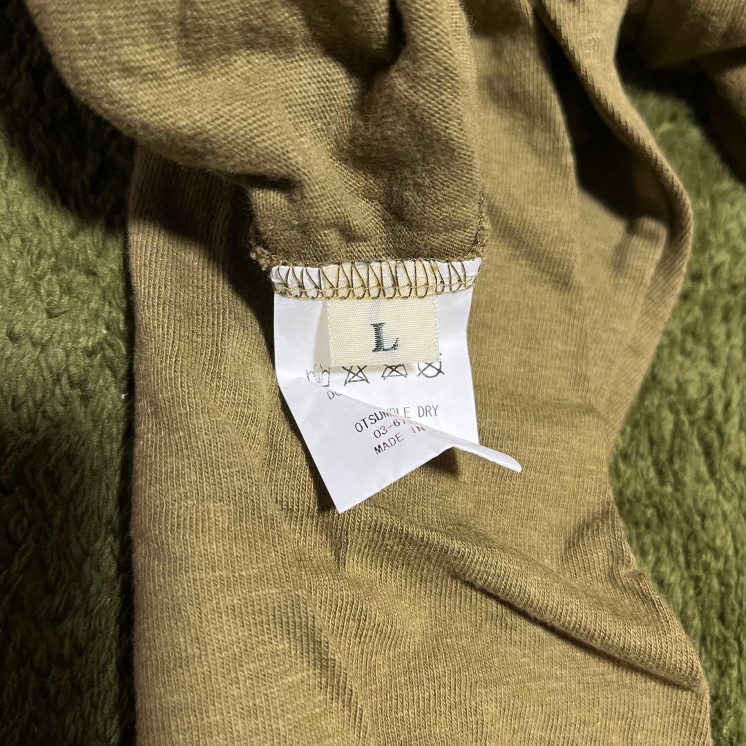 HUMAN MADE トラプリント長袖カットソー