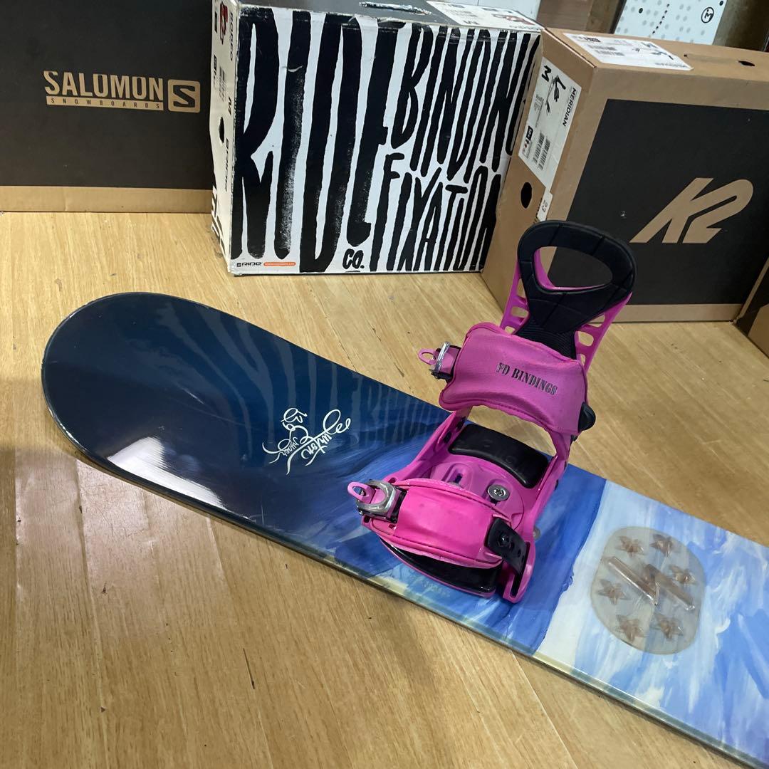 BURTON×PD　バートン　希少130代　バインディング付　スノーボードセット