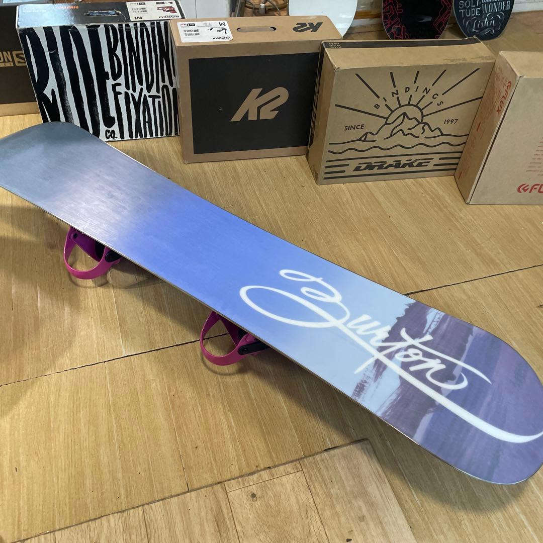 BURTON×PD　バートン　希少130代　バインディング付　スノーボードセット