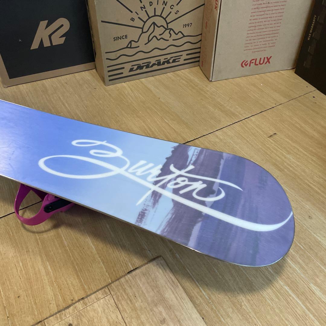 BURTON×PD　バートン　希少130代　バインディング付　スノーボードセット
