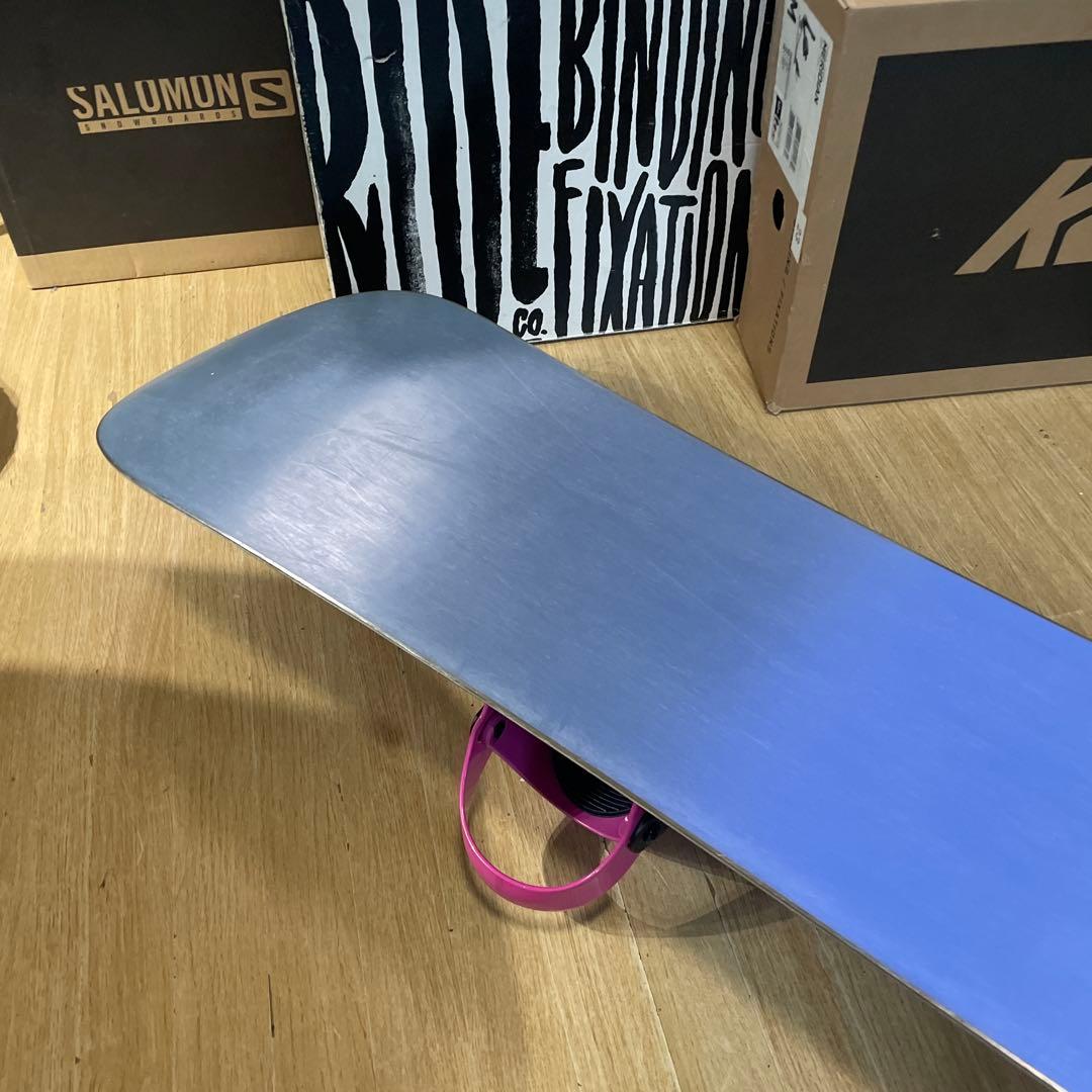 BURTON×PD　バートン　希少130代　バインディング付　スノーボードセット