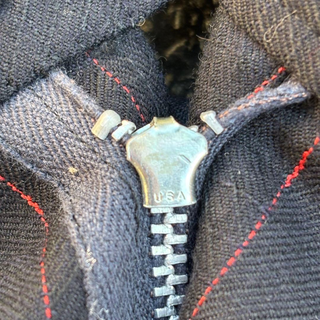 50s usa製 ストライプスラックス ウール 絣 ロカビリー アルミタロン