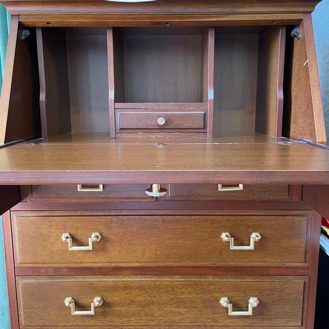 ヴィンテージ マルニ　コロニアル　地中海　アクセント　チェストキャビネット