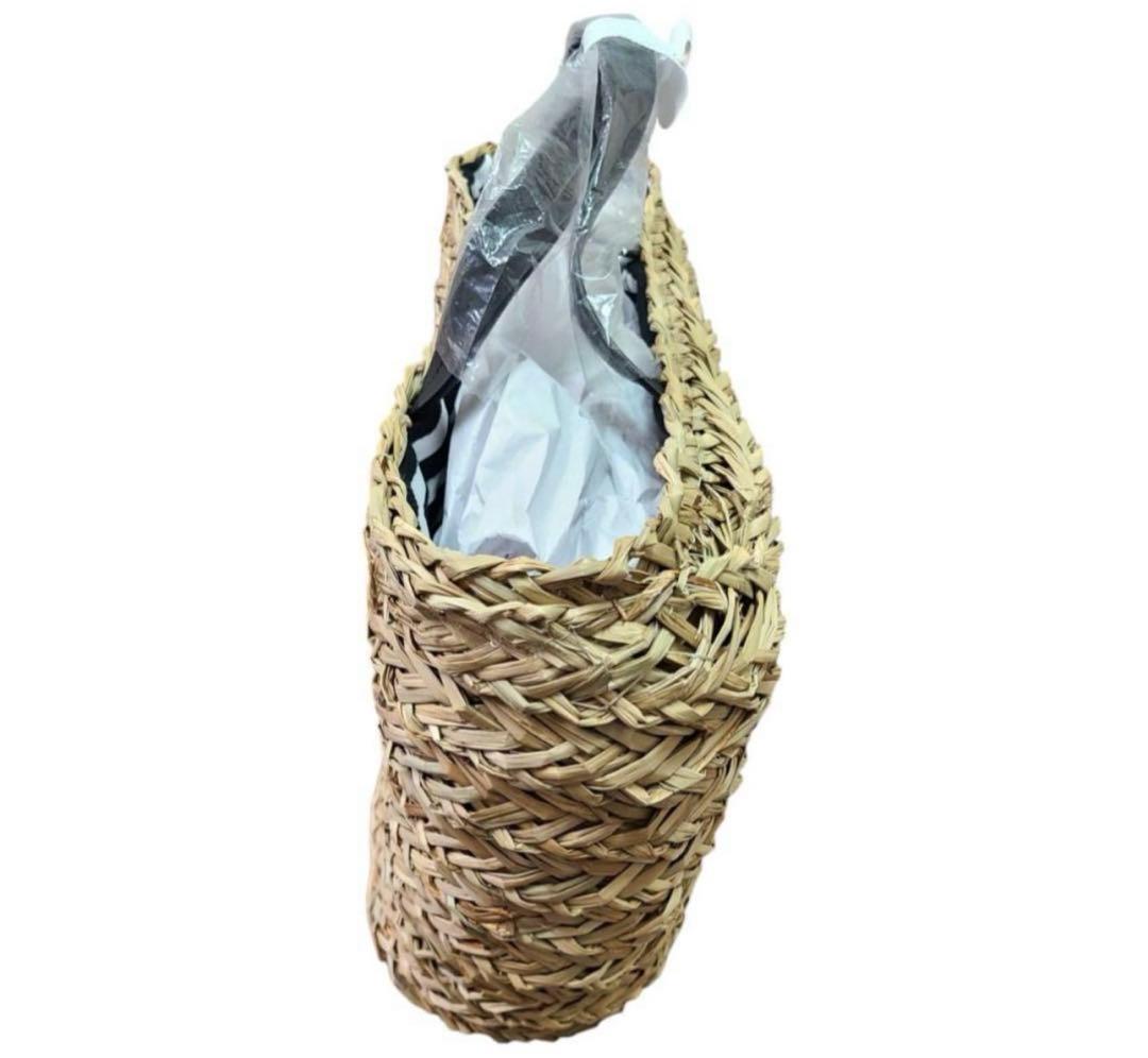 【未使用品】ボーダーズアットバルコニー かごトートバッグ