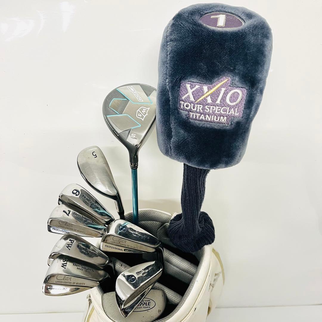 女性用　ゼクシオ　ウィルソン　レディース　ゴルフセット　ゴルフ一式　クラブセット