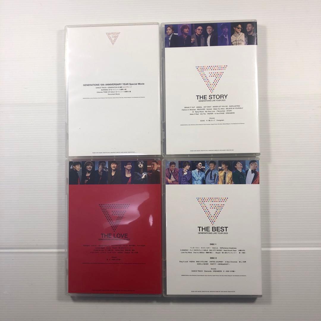 ◆GENERATIONS LIVE TOOR 2003 コンプリートDVDBox
