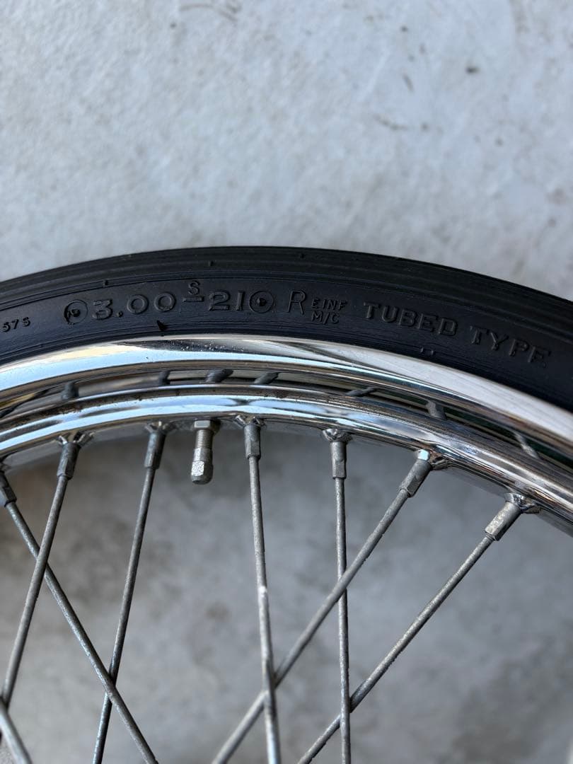 ハーレー21インチフロント用ワイドホイール